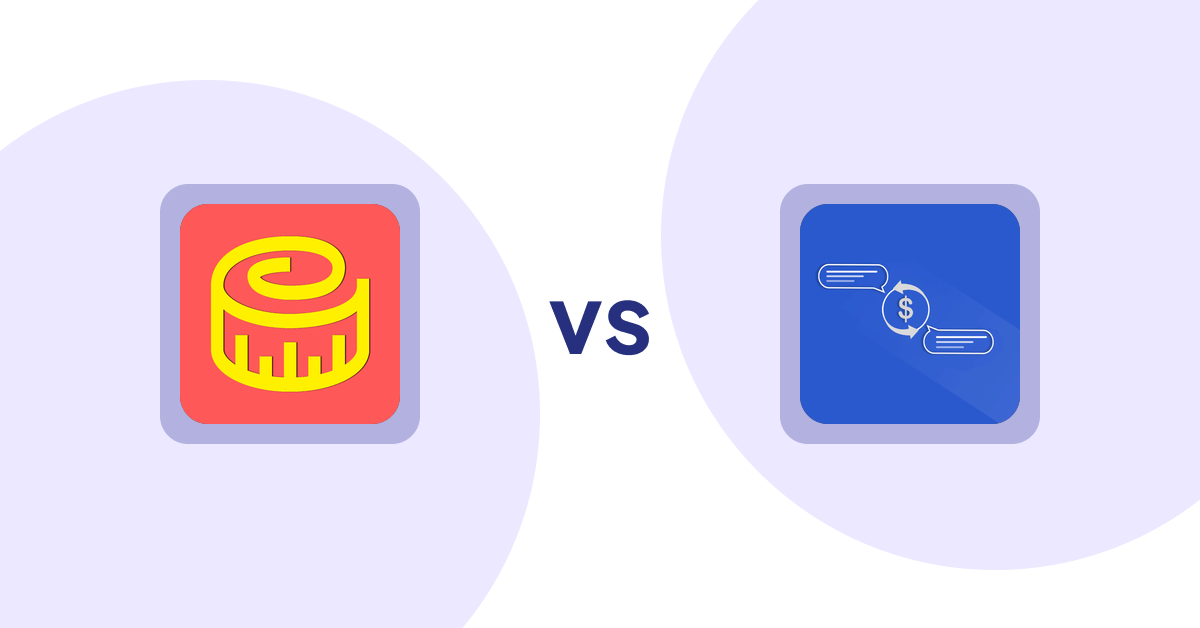 Shopify Product Display Apps: Snake Size Chart & Size Guide vs Addify Custom Price Text