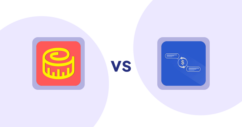 Shopify Product Display Apps: Snake Size Chart & Size Guide vs Addify Custom Price Text
