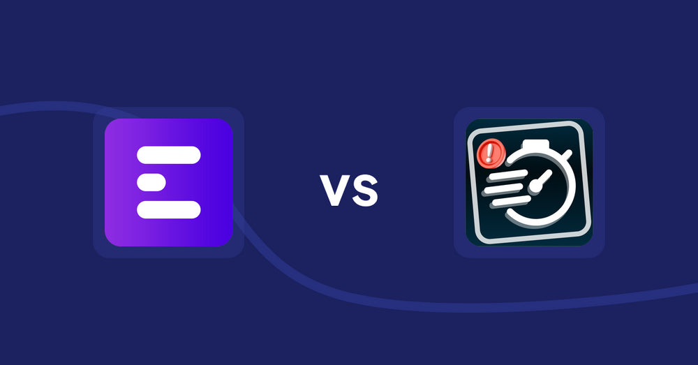 Shopify Product Display Apps: ANG Extra Menu vs. Urgency! Low Stock Counter