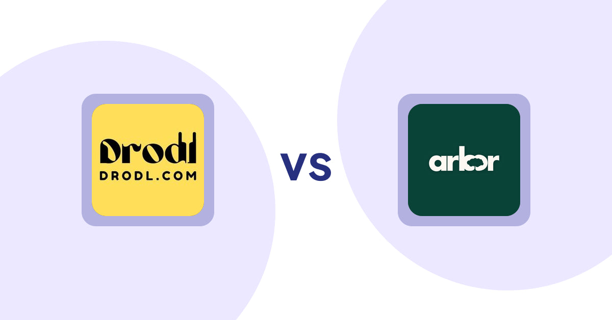 Shopify Product Display Apps: Drodl: Hide SoldOut Products vs. Arbor ― Carbon Transparency