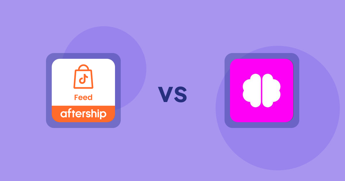 Shopify Product Display Apps: AfterShip Feed for TikTok Shop vs Brainy: AI SEO & Content Boost
