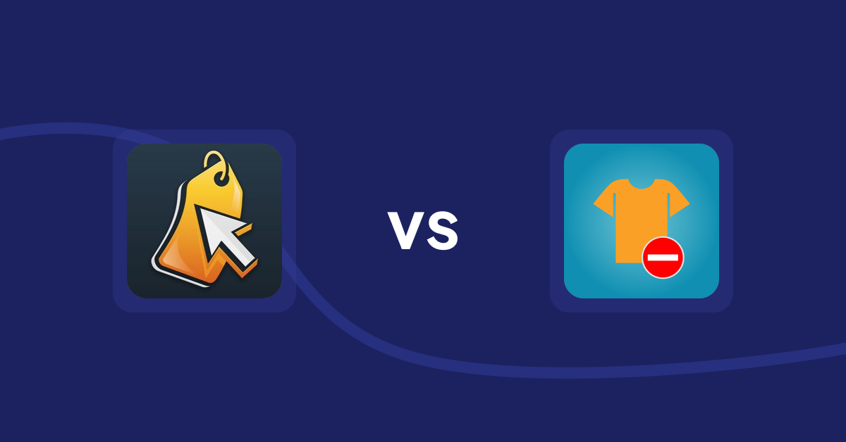 Shopify Product Display Apps: Iconic: Product Features vs Products Unavailable