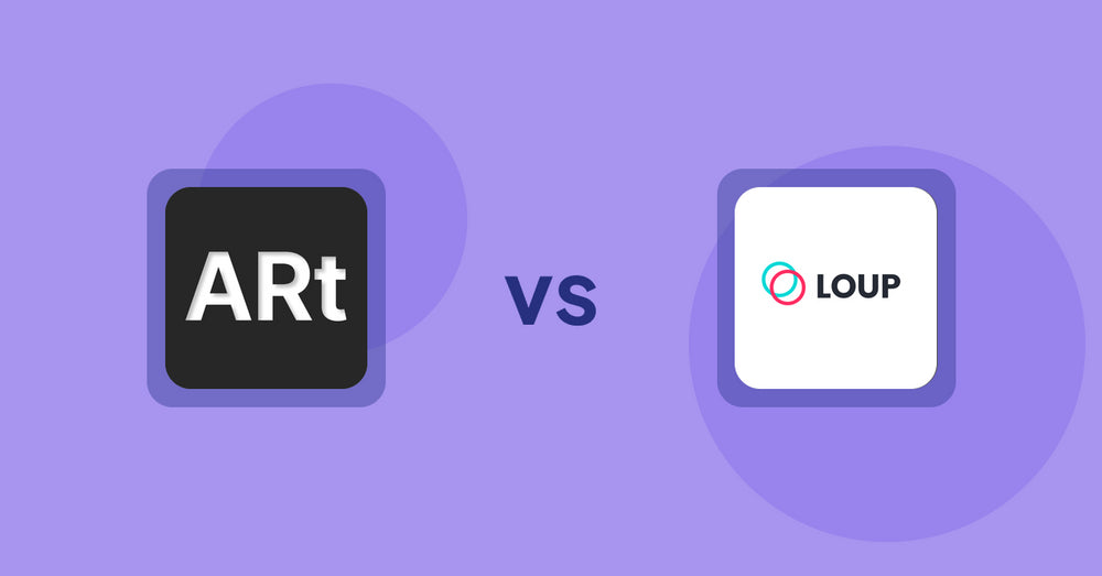 Shopify Product Display Apps: Wall Art Viewer AR vs Loup: Sell on Instagram