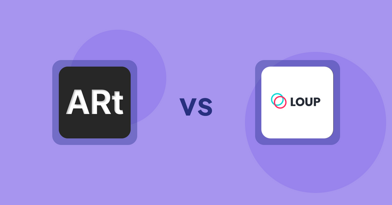 Shopify Product Display Apps: Wall Art Viewer AR vs Loup: Sell on Instagram