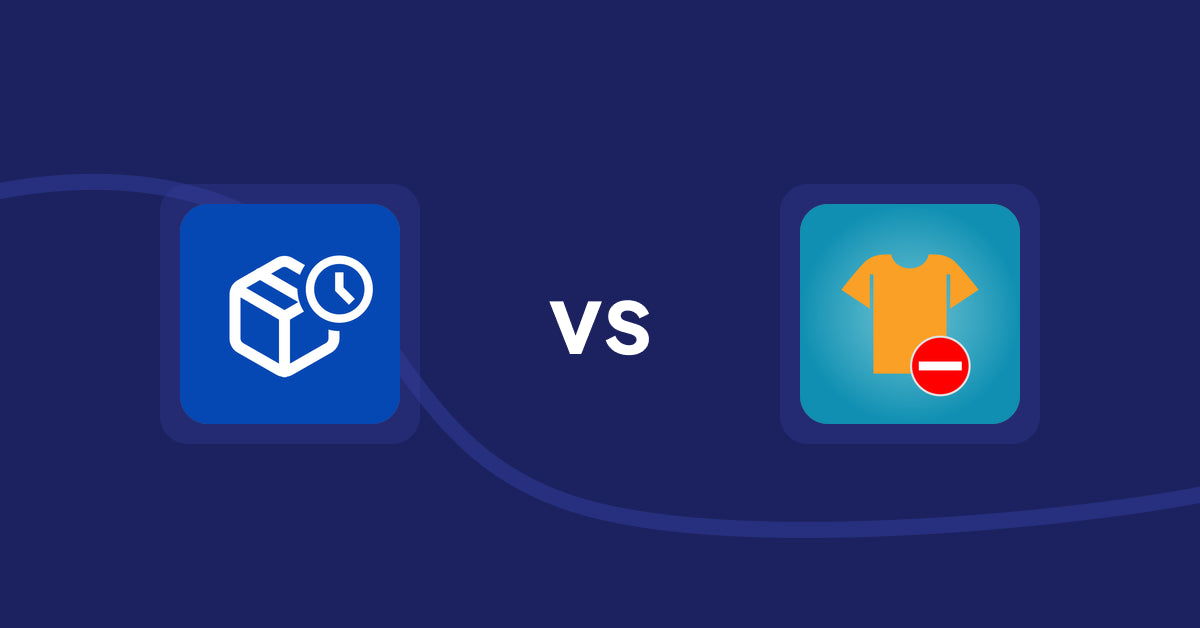 Shopify Product Display Apps: PreOrder Alpha vs Products Unavailable