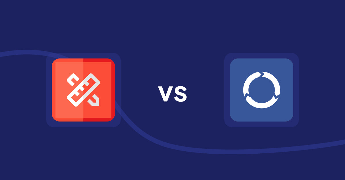 Shopify Product Display Apps: RT: Size Chart, Size Guide vs Xeon ‑ Hide Sold Out