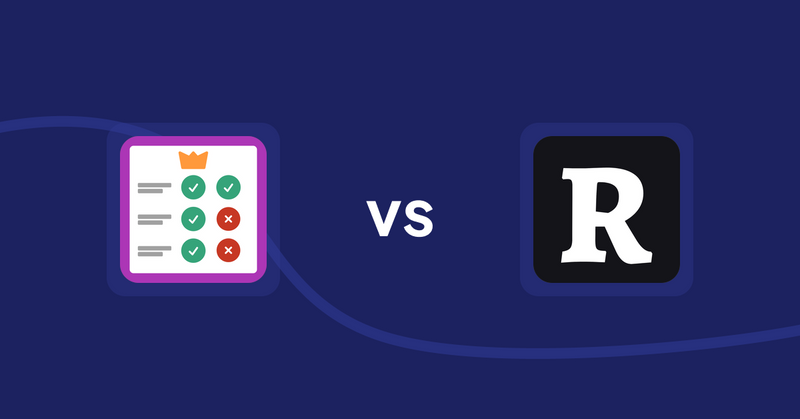 Shopify Product Display Apps: Pretty Comparison Tables vs AI SEO: Top Product Features