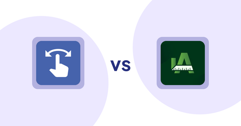 Shopify Product Display Apps: HypeSwipe: Swipes to Sales vs Easy Size Chart by Akeans