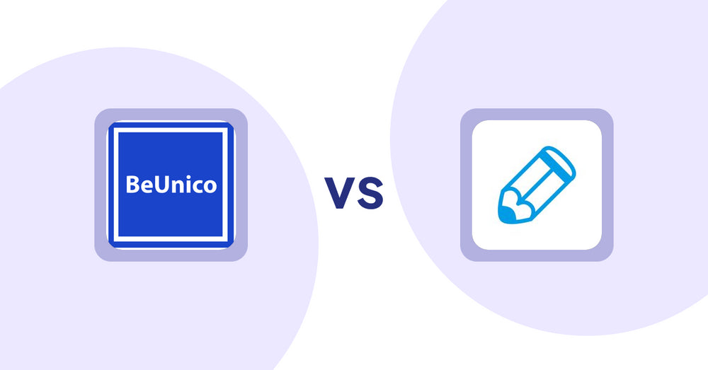 Shopify Product Display Apps: BeUnico vs Writer Sofia