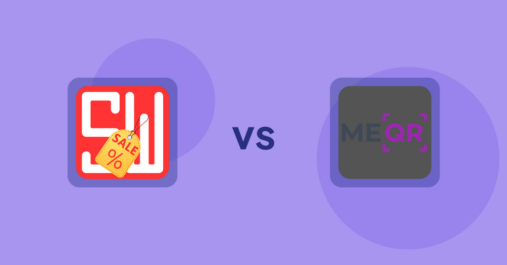 Shopify Product Display Apps: Super Watermarks ‑ Badges vs ME‑QR