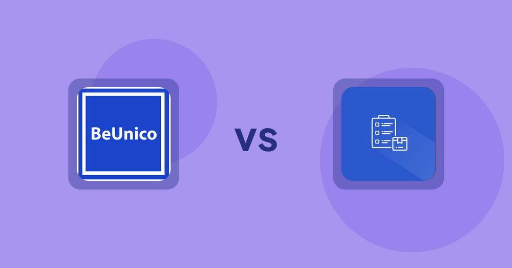 Shopify Product Display Apps: BeUnico vs Addify ‑ Products Table List