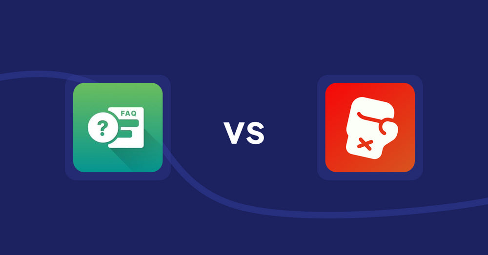 Shopify Product Display Apps: FAQ Expert: Product FAQ vs. Knockout ‑ Hide Out Of Stock