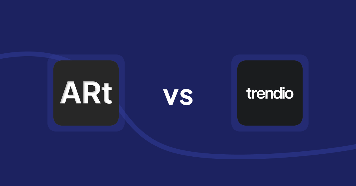 Shopify Product Display Apps: Wall Art Viewer AR vs. Trendio