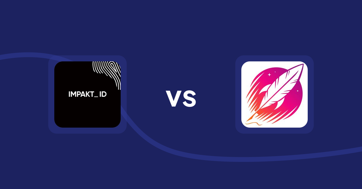 Shopify Product Display Apps: IMPAKT ID: Fashion CO2 Tracker vs Wordsmith: Content Generator