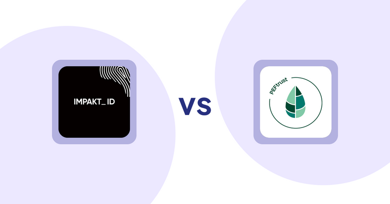 Shopify Product Display Apps: IMPAKT ID: Fashion CO2 Tracker vs Peftrust