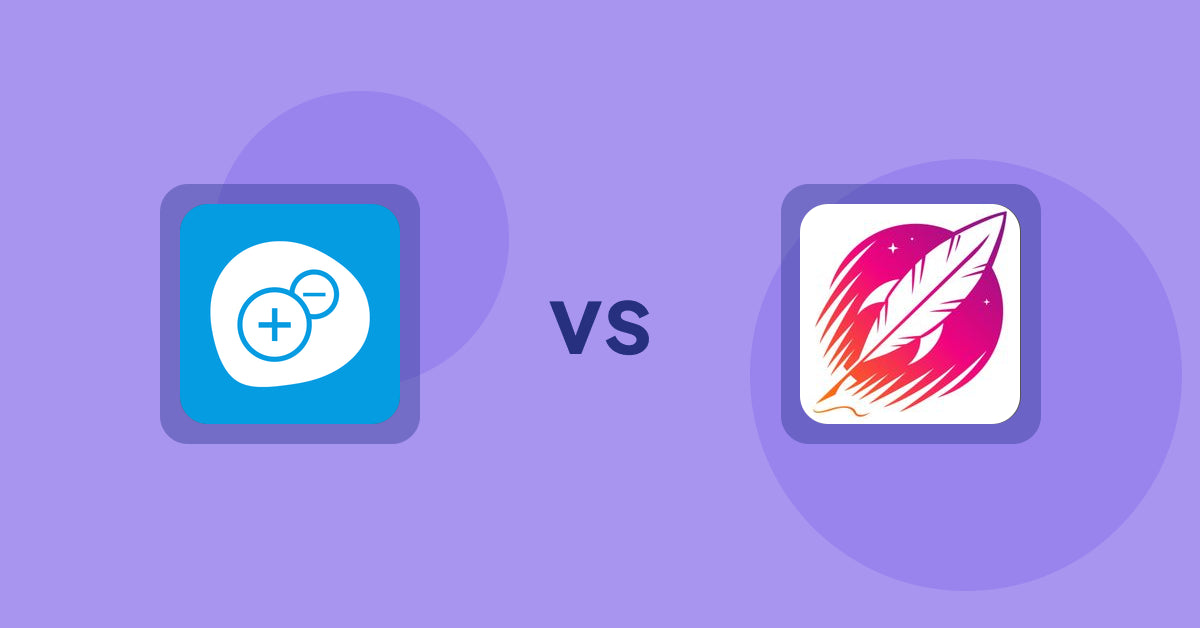 Shopify Product Display Apps: Extendons Quantity Selector vs. Wordsmith: Content Generator