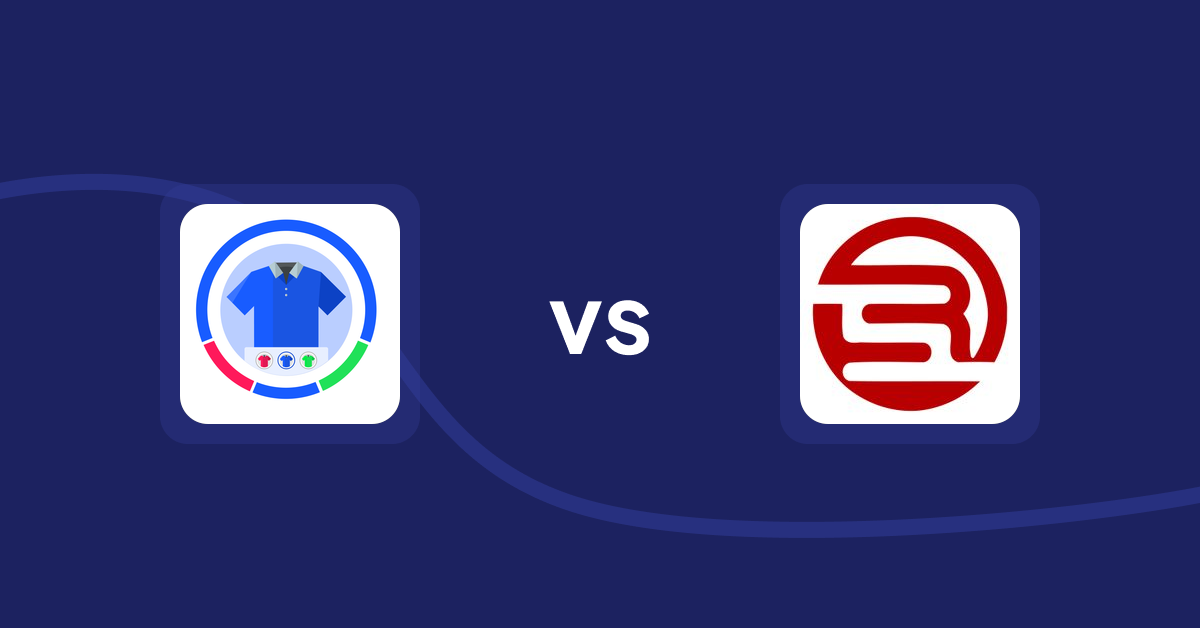 Shopify Product Display Apps: EVS ‑ Easy Variation Swatches vs Robosize: AI Size Recommender