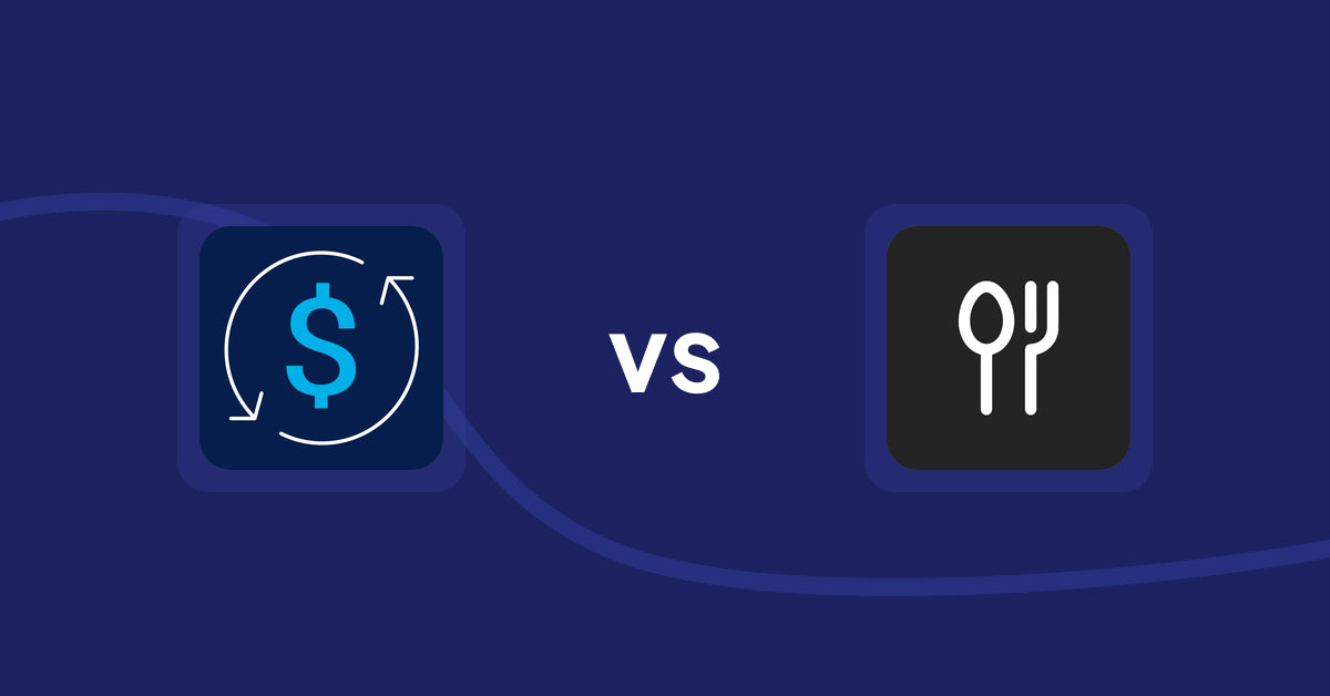 Shopify Product Display Apps: Bestsellers reSort vs ServeUp ‑ Restaurant Menu