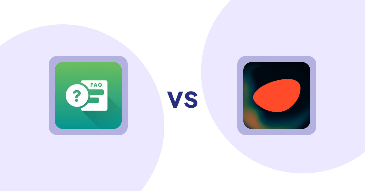 Shopify Product Display Apps: FAQ Expert: Product FAQ vs Pietra: AI Product Designer