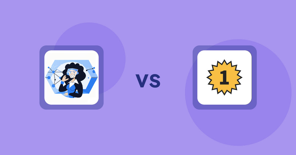 Shopify Product Display Apps: Eva AI: Optimize Descriptions vs. UR: Smart Ranking