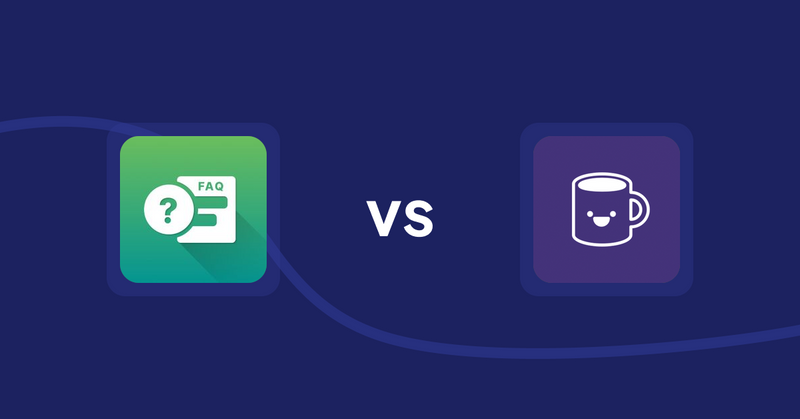 Shopify Product display Apps: FAQ Expert: Product FAQ vs Mugshot Bot