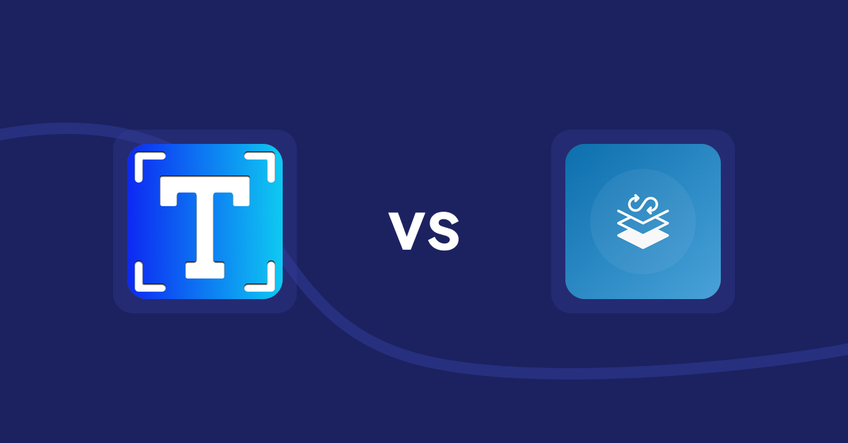Shopify Metafield Apps: Textbox & Textfield by Textify vs Seota In/Out Meta Data