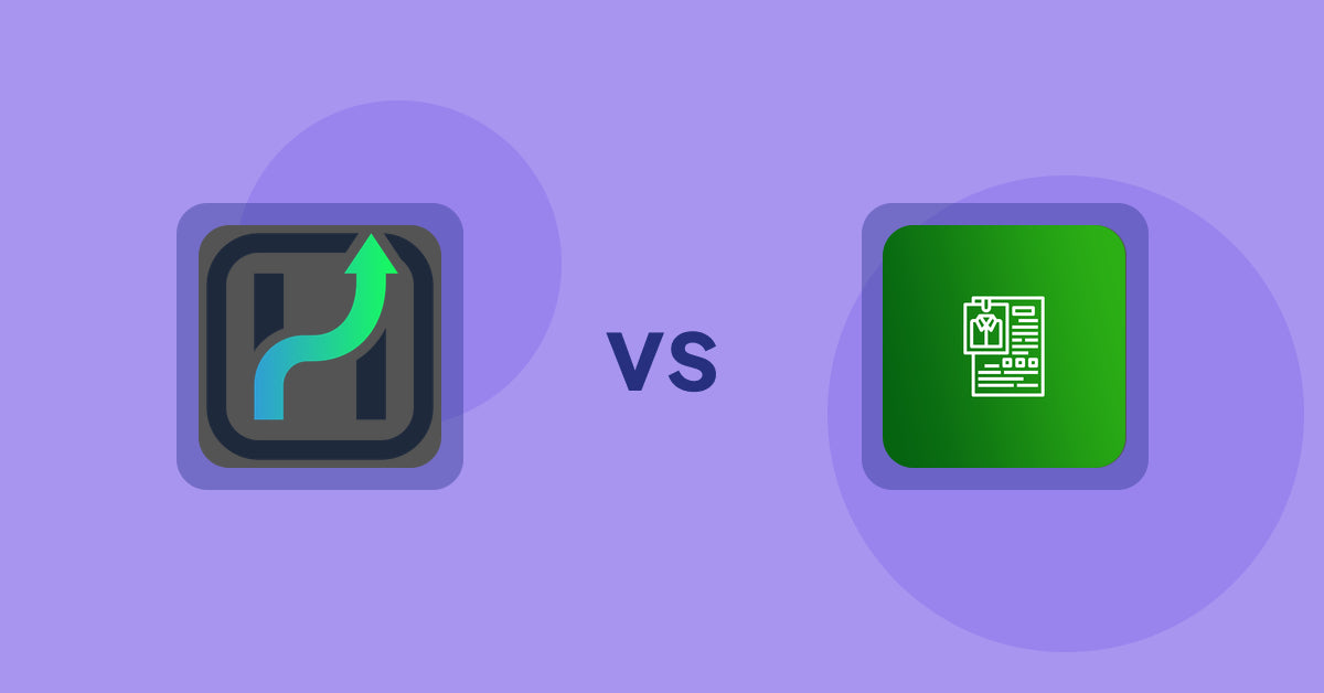 Shopify Product Display Apps: Heuristic Commerce vs OC Product Size Chart