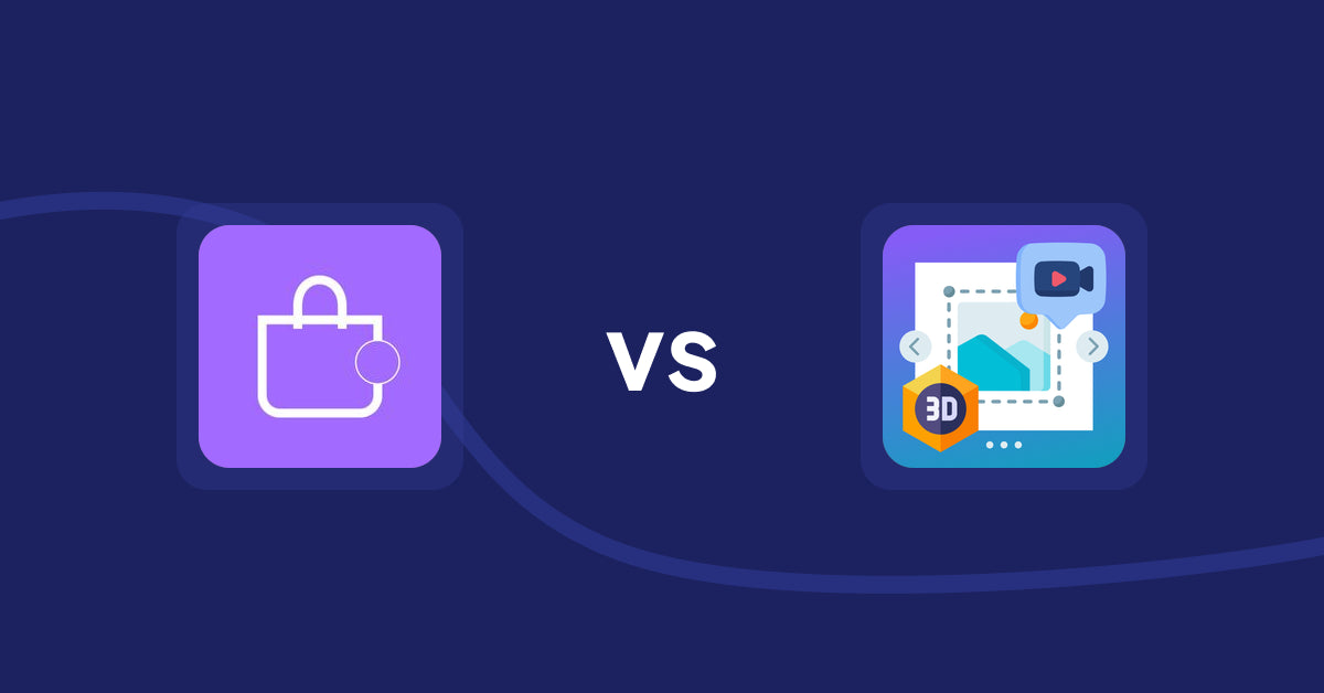 Shopify Product Display Apps: ShowMe: Product Showcases vs ProductSlider Pro
