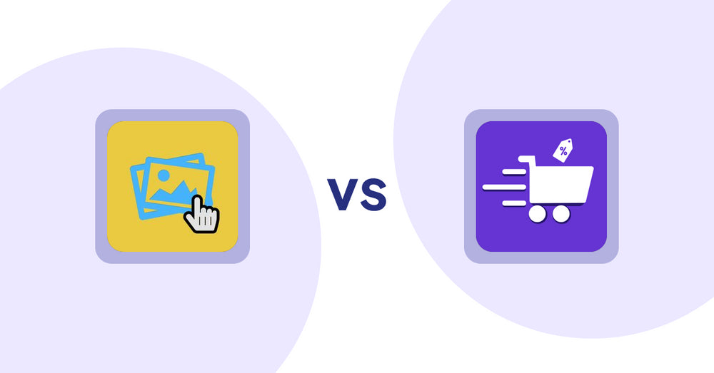 Shopify Product Display Apps: Singleton | Second Image Hover vs Cypher Bulk Order Page & Price