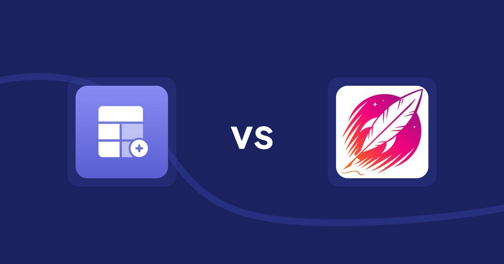 Shopify Product Display Apps: Eazy Specification Tags Table vs. Wordsmith: Content Generator
