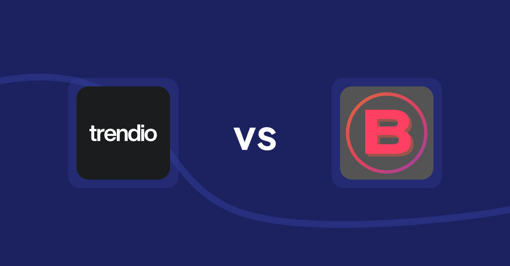 Shopify Product Display Apps: Trendio vs Banter Stories
