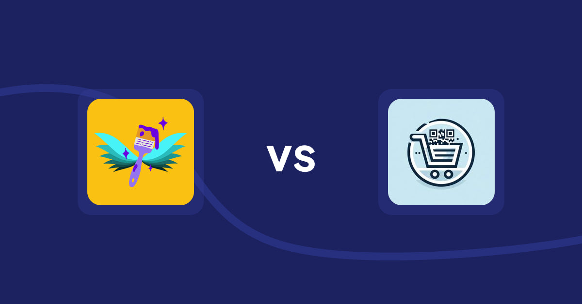 Shopify Product Display Apps: Badgfly ‑ Product Personalizer vs QR Cartify