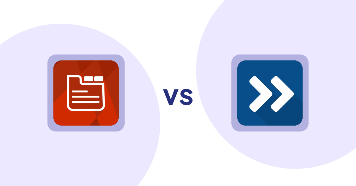 Shopify Product Display Apps: Tabs: SEO Product Tabs with AI vs Ultimate Recently Viewed