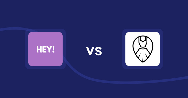 Shopify Product Display Apps: Hey! Product Page Banner & Text vs AI Stylist