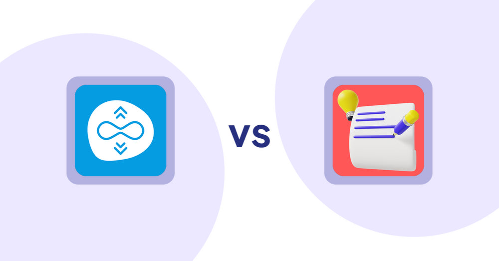 Shopify Product Display Apps: Scroll Freely: Infinite Scroll vs Wordo ‑ ChatGPT AI Description