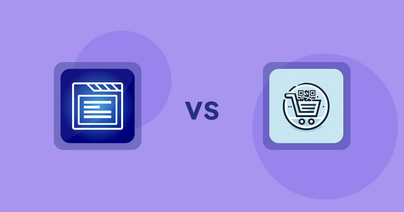 Shopify Product Display Apps: My Tabs 2.0 vs. QR Cartify