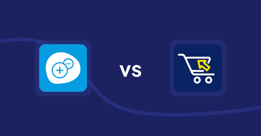Shopify Product Display Apps: Extendons Quantity Selector vs Swift B2B Cart / CSV Upload