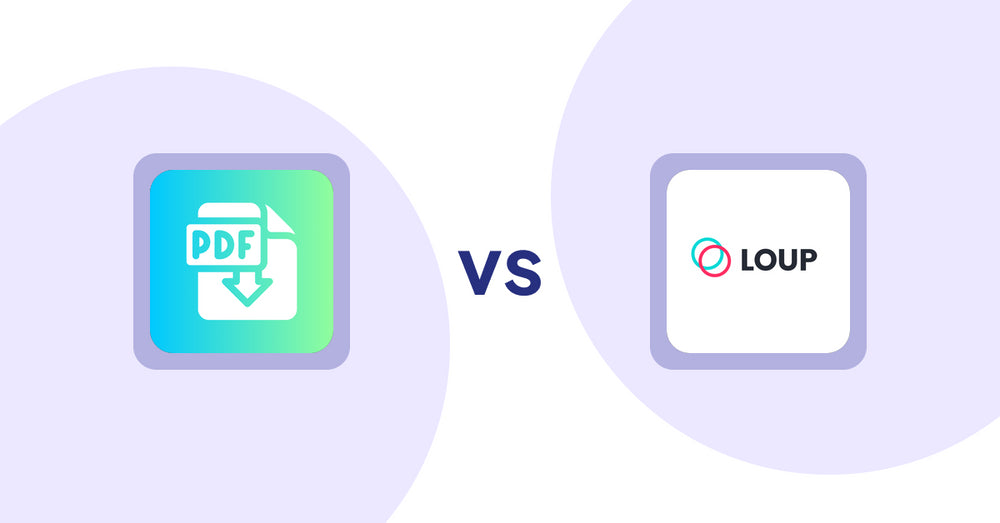 Shopify Product Display Apps: Hukify ‑ PDF Catalog Printer vs Loup: Sell on Instagram