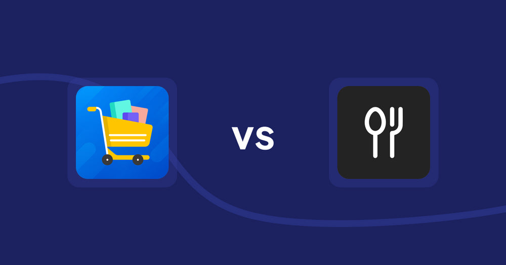 Shopify Product Display Apps: Prezen Wholesale Order vs ServeUp ‑ Restaurant Menu