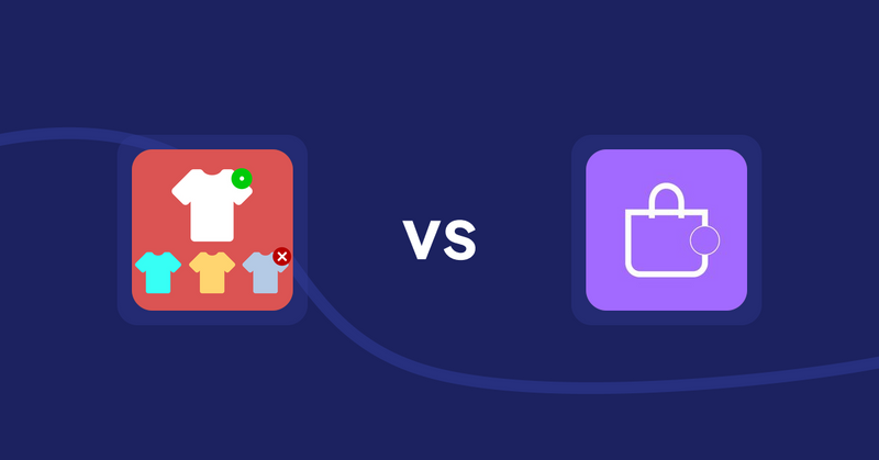 Shopify Product Display Apps: ST: Product & Collection Sort vs ShowMe: Product Showcases
