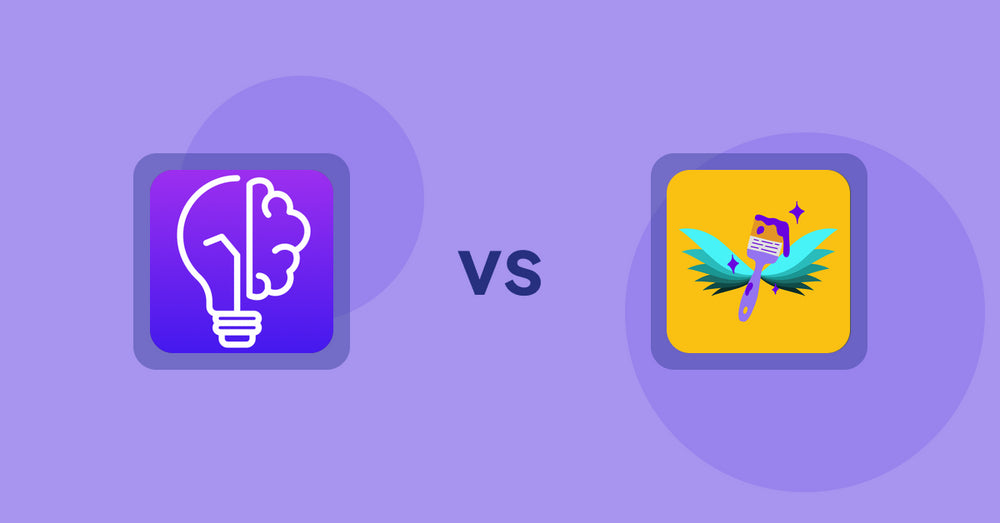 Shopify Product Display Apps: GoWise: AI Product Description vs Badgfly ‑ Product Personalizer