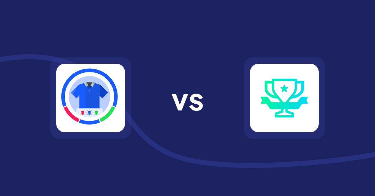 Shopify Product Display Apps: EVS ‑ Easy Variation Swatches vs らくらくランキング表示アプリ｜リテリア Ranking