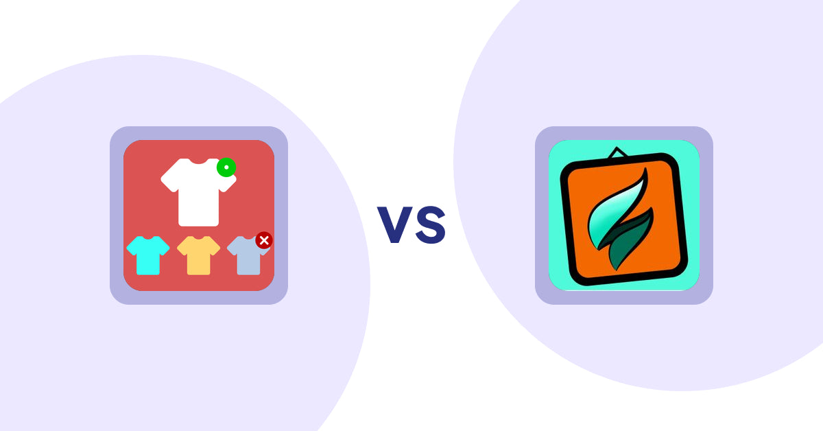 Shopify Product Display Apps: ST: Product & Collection Sort vs SMART ‑ Art Product Builder