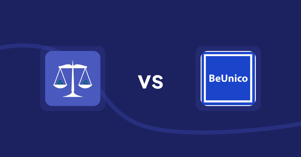 Shopify Product Display Apps: Equate ‑ Product Compare vs BeUnico