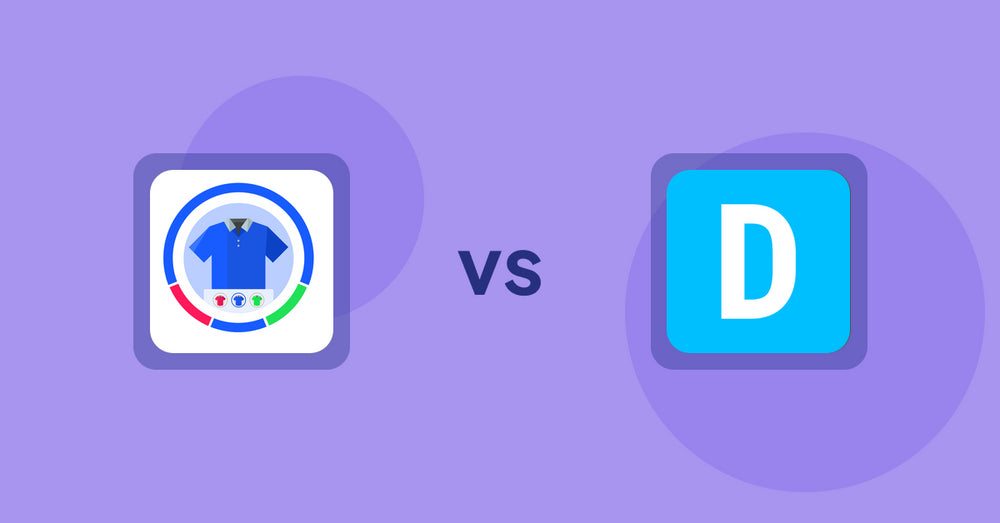 Shopify Product Display Apps: EVS ‑ Easy Variation Swatches vs Dual Price Display by T2