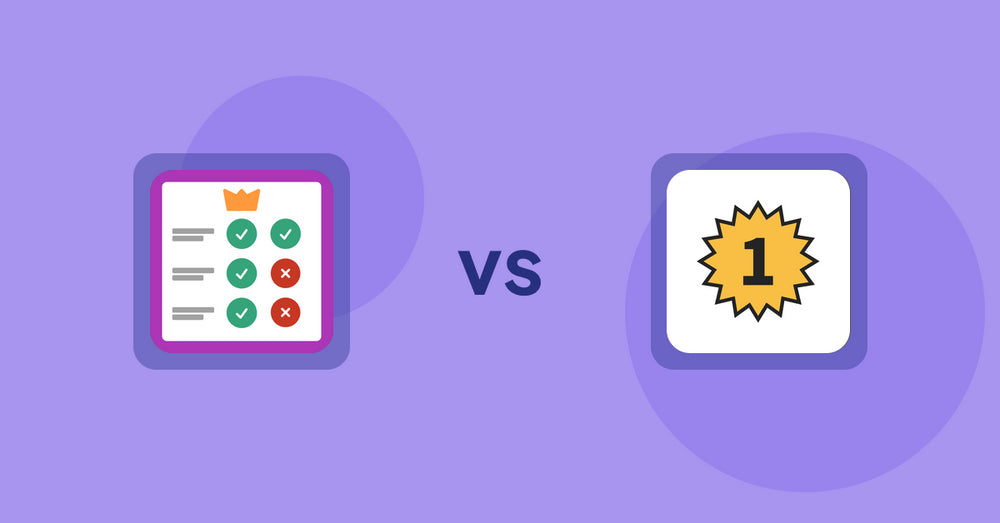 Shopify Product Display Apps: Pretty Comparison Tables vs UR: Smart Ranking