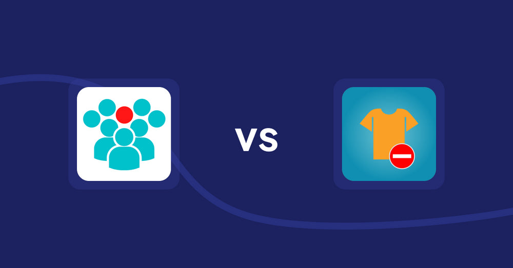 Shopify Product Display Apps: Today's Project Urgency Stock vs. Products Unavailable