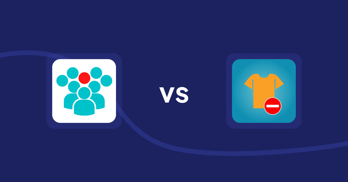 Shopify Product Display Apps: Today's Project Urgency Stock vs. Products Unavailable