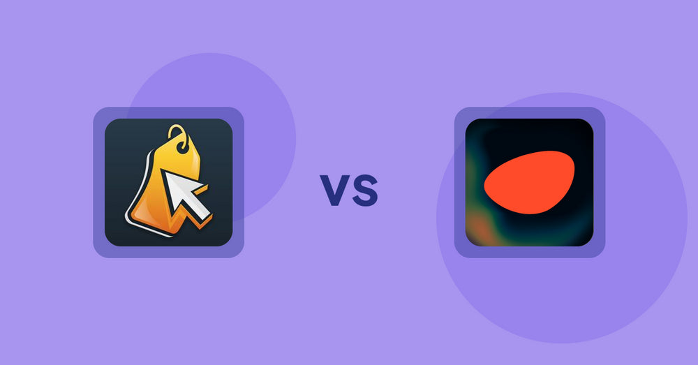 Shopify Product Display Apps: Iconic: Product Features vs Pietra: AI Product Designer