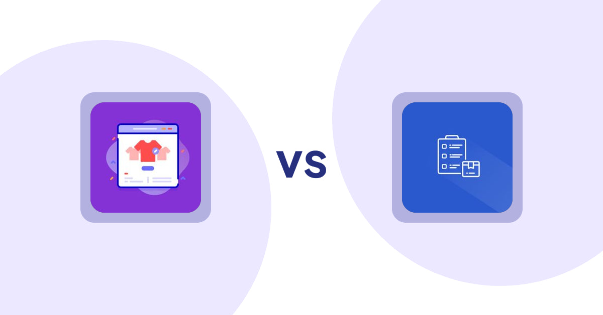 Shopify Product Display Apps: Variant Title Magic vs. Addify ‑ Products Table List